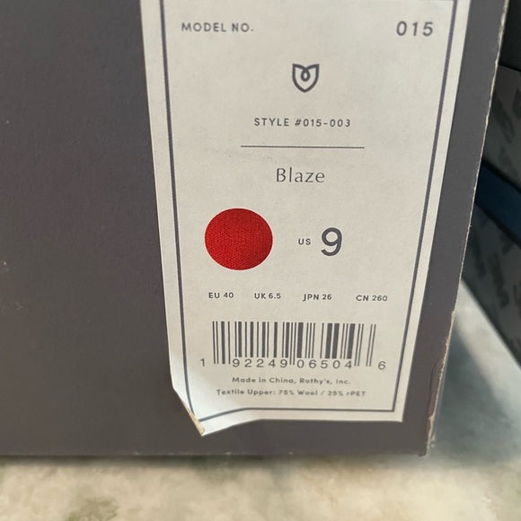 NIB Rothy’s Merino Loafers Blaze - Retired and Rare! - Picture 6 of 7
